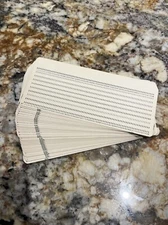 Lot Of  50 VINTAGE NOS COMPUTER PUNCH CARDS. IBM 5081 80 Columns 1970s