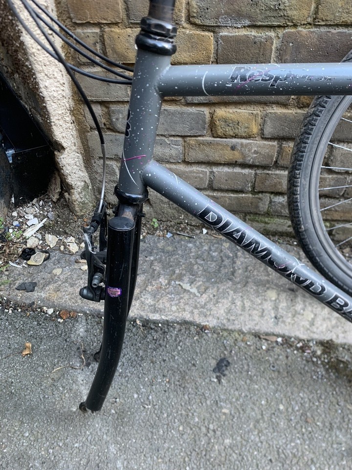 90’s Diamondback Response Mountain bike frame retro bike mtb Splatter