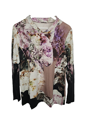 EK7026 Damen Shirt von Modee, Mehrfarbig, Gr.L