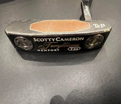 Scotty Cameron Teryllium T22 NEWPORT 34 inches with Cover VeryGood