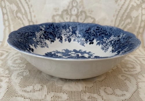 Vintage J & G Meakin Ironstone SERVING or Vegetable BOWL Romantic England 8.25” - Picture 2 of 4