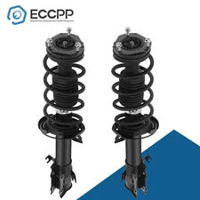For Ford fiesta 2014-2019 Front Complete Shocks Struts Coil Springs & Mounts × 2