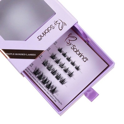 10-16mm Classic False Lash Press-on Triple-Bonded Wimpern Cluster