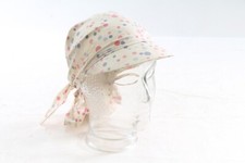Vintage Cotton Headscarf Cloth With Cap Triangle Scarf