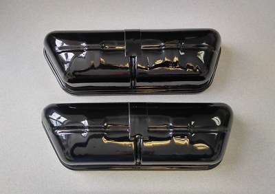 NICE PAIR OF ORIGINAL GENUINE PORSCHE 356 356A 356B VENTED VALVE COVERS 10