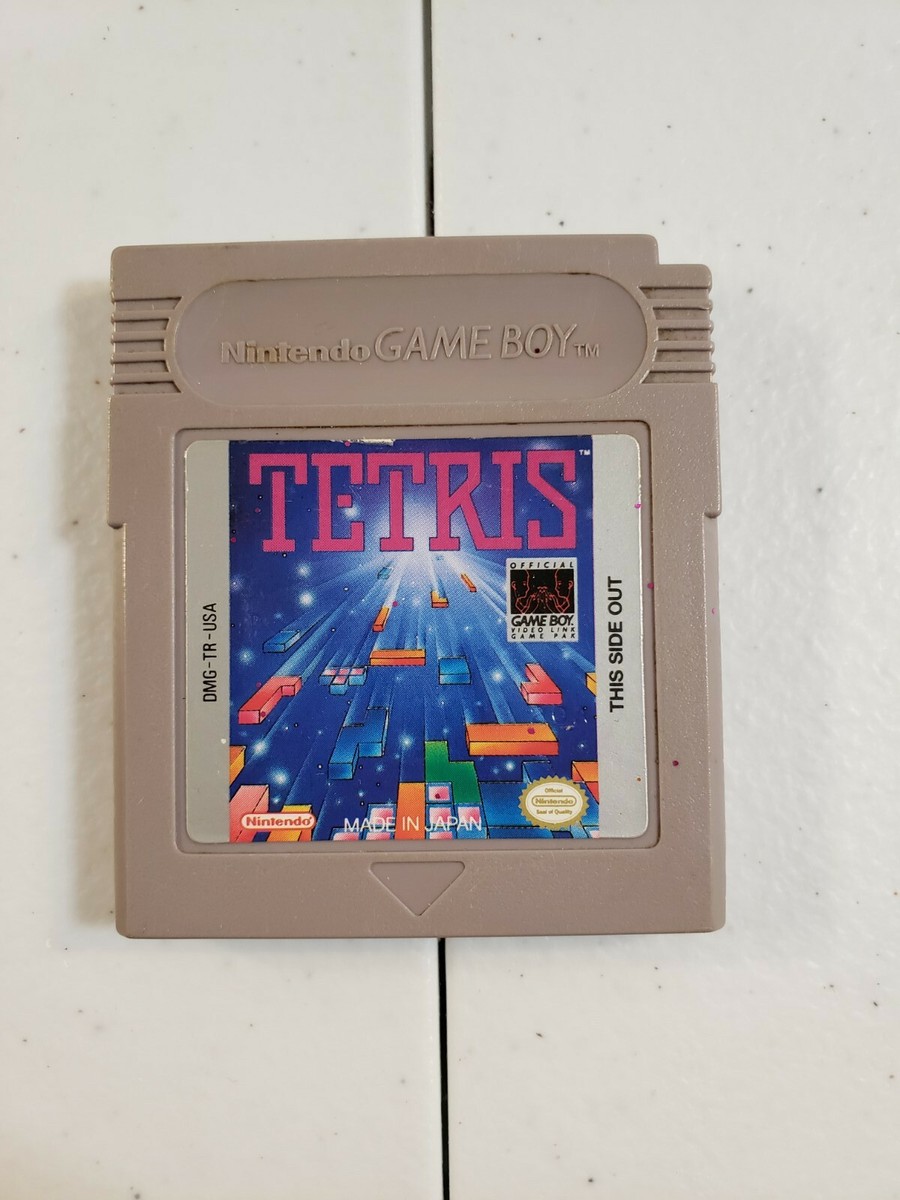 Jeu vidéo cartouche Nintendo Game Boy Tetris + étui plastique - La Roue