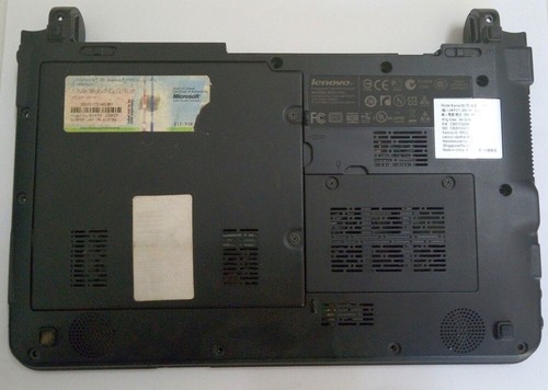 Lenovo S10-2 Bottom Case Assembly with Screws Genuine Rear Base Cover Complete - Picture 4 of 5