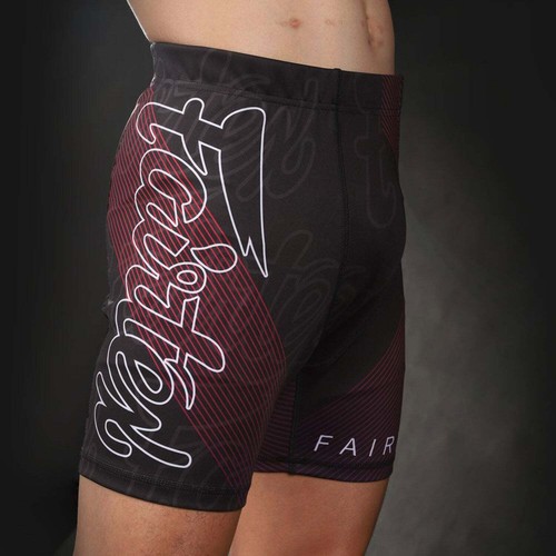 Pantalones cortos ajustados Fairtex para hombre Vale Tudo de compresión Vale Tudo - Imagen 7 de 10