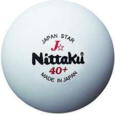 Nittaku 3 pieces Star 40 NB-1340 Table Tennis Balls Plastic Ball Made in JAPAN