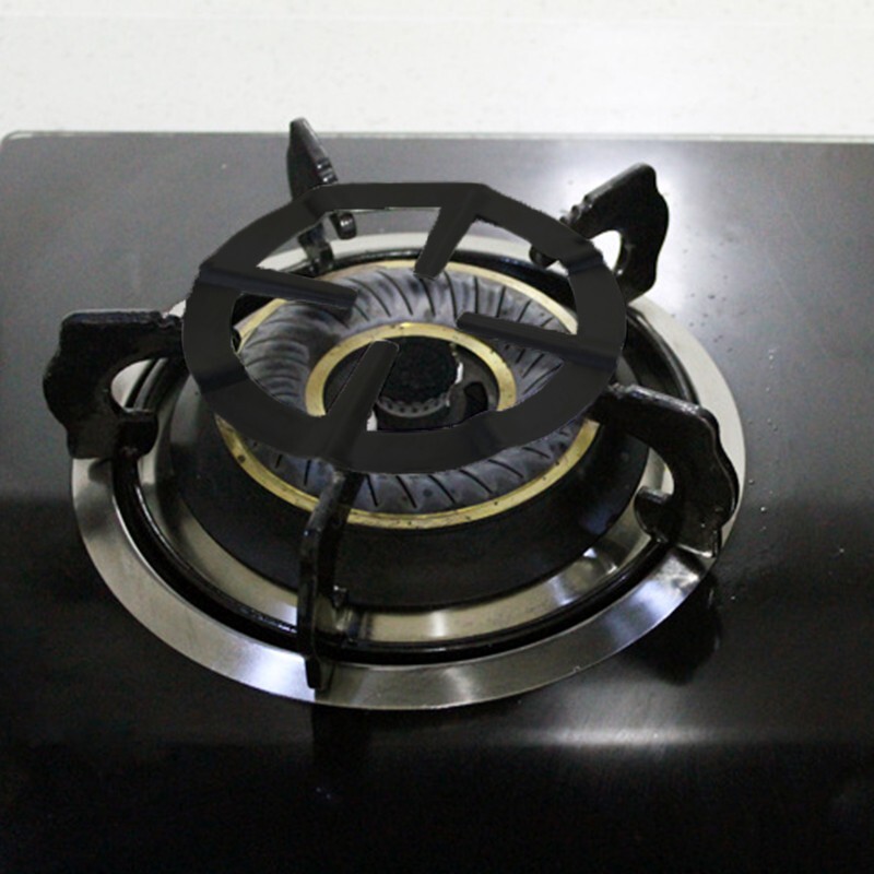 Iron Gas Stove Cooker Plate Coffee Hot Moka Pot Stand Ring Trivet Tool