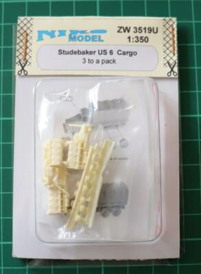 Niko Model 1:350 Studebaker US 6 Cargo with Photo Etch (3 to a pack)