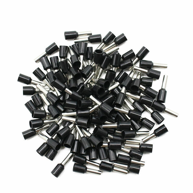 100pcs Connector Cord Wire Crimp Cable Pin End Bootlace Ferrule Terminals