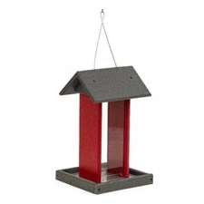 Outdoor Leisure Products Traditional Plastic Tall Bird Feeder in Multi-Color