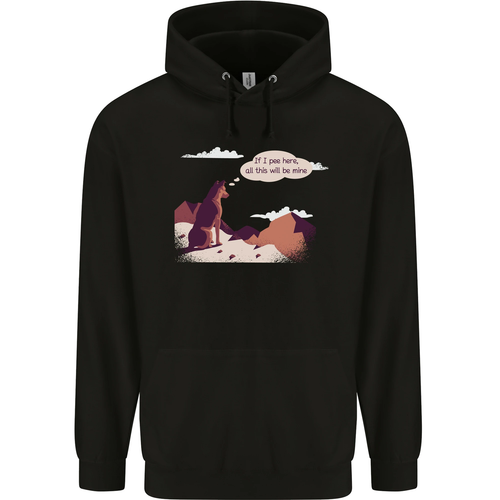 Peeing Dog in the Mountains Funny Childrens Kids Hoodie - Picture 13 of 68
