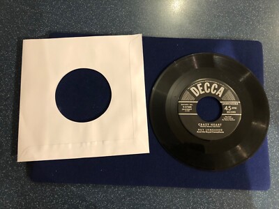 Single 7'' GUY LOMBARDO   CRAZY HEART / WHISPERING SHADOWS  DECCA 9-27888