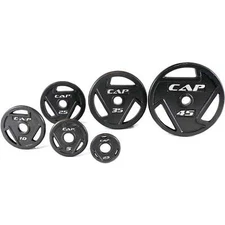 CAP Barbell 2-Inch Olympic Grip Weight Plate | Multiple Options