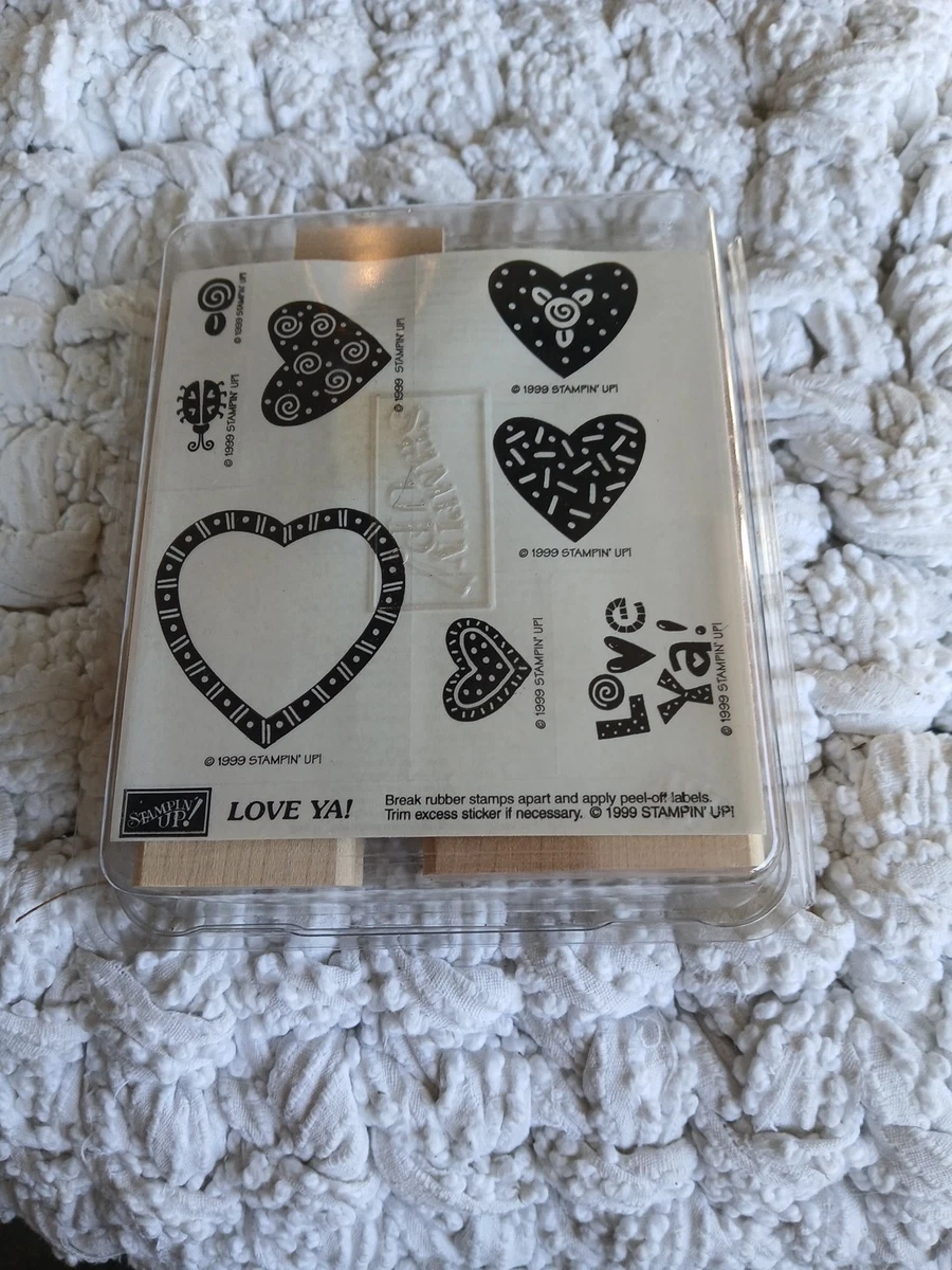 Stampin’up! スタンピンアップ ハート Stampin' Up! Love & Hearts Unmounted Craft Stamps for sale | eBay