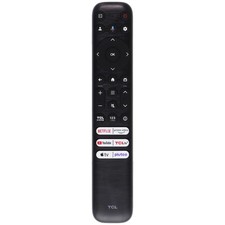 TCL Remote Control RC923/FMB2 Netflix/Prime/YouTube/TCLtv/AppleTV/PlutoTV