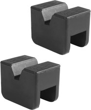 Car Jack Stand Pads 2 Pack Slotted Rubber Pinch Weld Jack Adapter For Cars Suvs