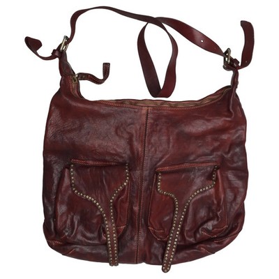 Campomaggi, Umhängetasche, Teodorano, Damen, Rot, Einfarbig, 36, 7, 29 cm #f8k