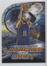 2023 Topps Cosmic Chrome Black Eclipse Refractor 8/10 Jalen Brunson #LIO-13 18ci