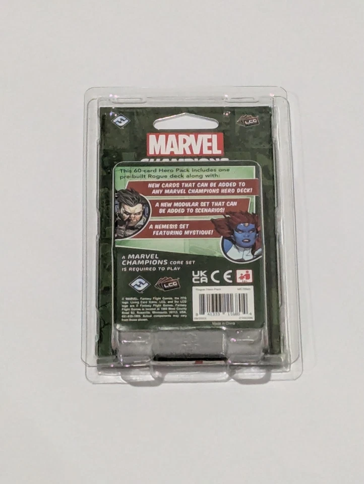 Marvel Champions The Card Game Rogue Hero Pack LCG FFG Out of Print New Sealed - Image 2 of 4