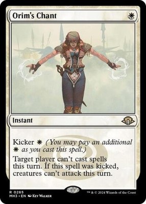 ~ Orim's Chant ~ NM ~ Modern Horizons 3 ~ MTG ~