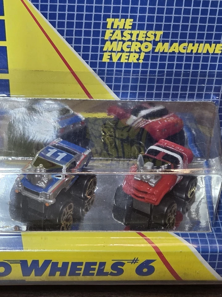 Micro Machines #6 Turbo Wheels, Sealed in factory packaging new in box - Image 3 of 4