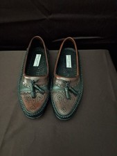Vintage Rodolfo Valentino Tassel Leather Loafers. Made In Spain! Size 8