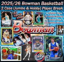 Aaron Wiggins 25/26 BOWMAN BASKETBALL 2 Case (JUMBO/Hobby) Player Break#1