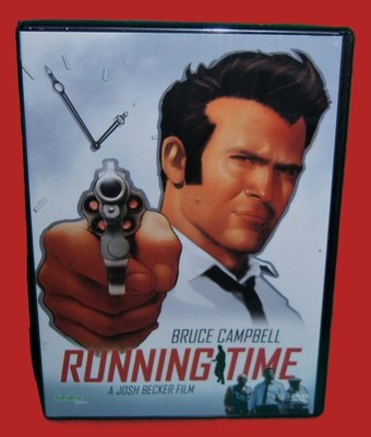 NEW SYNAPSE FILMS JOSH BECKER BRUCE CAMPBELL RUNNING TIME ACTION MOVIE DVD 1997