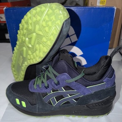 ASICS GEL Lyte MT Black Purple Green Low Top 9 Men's / 10.5 women s Sneaker