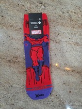 New Kids STANCE Marvel X-men Crew Socks Size Youth M 11-2