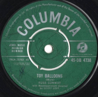 Russ Conway - Toy Balloons (VINYL)