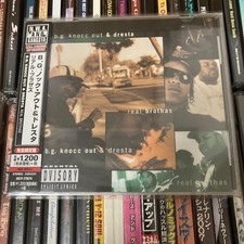 B.G Knocc Out Dresta Real Brothas G-Rap CD Japanese Reissue with Obi