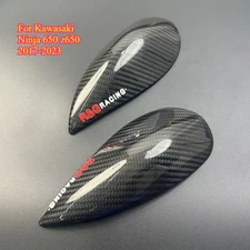 For Kawasaki Ninja 650 z650 carbon fiber storage tank slider protection cover