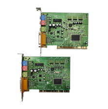 Lot of 2 Creative Labs Sound Card CT4810, PCI - fast shipping
