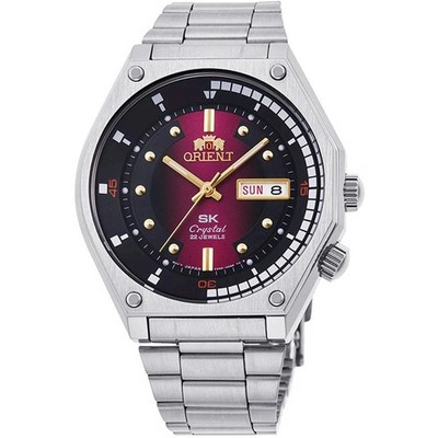 Orient Classic Revival Super King Diver Rot Silber Herrenuhr RA-AA0B02R39B