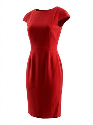 Zara Women's Red Basic, complete closure at the back, Size Xs