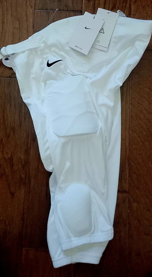 Pantalones deportivos Nike Dri-FIT integrados blancos con almohadilla de fútbol talla XL para niños nuevos con etiquetas Foto 2 de 4