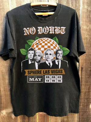 New No Doubt Announce 2026 Sphere Residency Tour short sleeve shirt