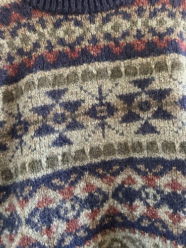 West Highland Craft Wool Sweater Made In Scotland Sz Medium M Multicolored - Picture 3 of 4