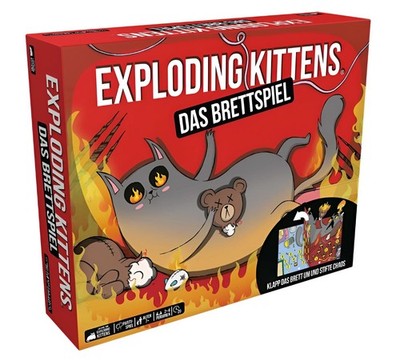 GW663c Exploding Kittens - Das Brettspiel DE Neu & OVP