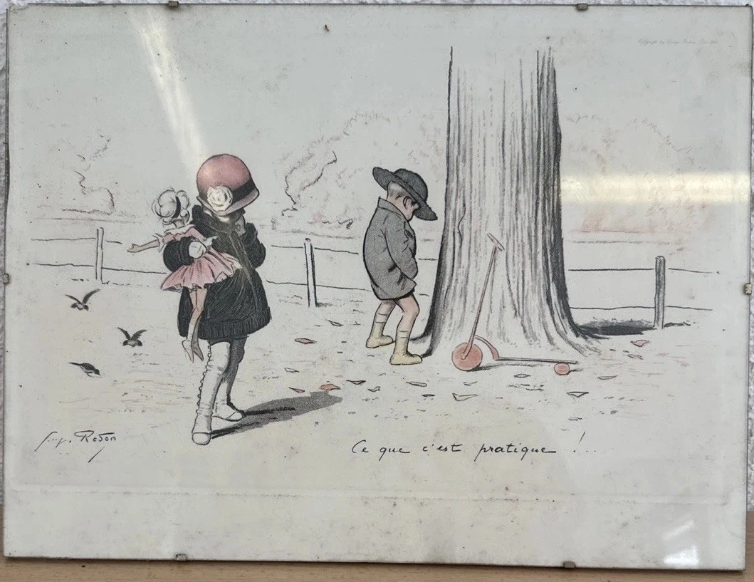 Cadre Georges Redon « Ce Que C’est Pratique ! »
