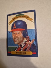 BOB BOONE 1986 DONRUSS DIAMOND KINGS #17 FREE SHIPPING