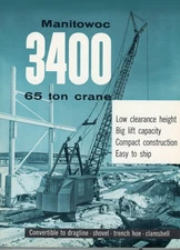 Four Manitowoc Crane brochures