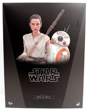 REY & BB8 MMS337 STAR WARS THE FORCE AWAKENS HOT TOYS MOVIE MASTERWORKS UNOPENED