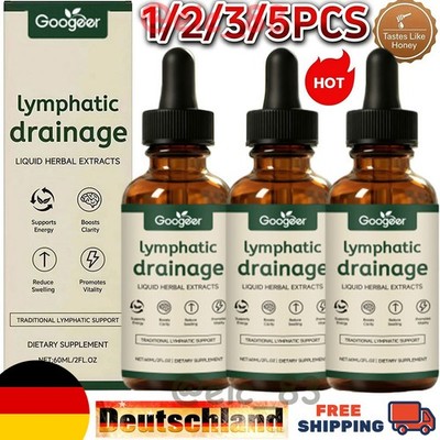 Googeer - Lymphatic Drainage 60ml - Detox,Bloat Relief & Immune Support