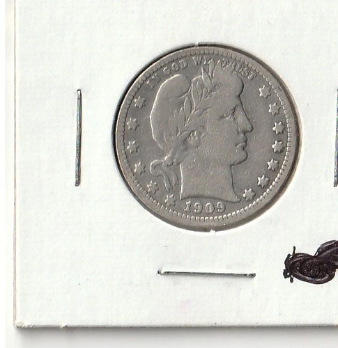 1909 Barber Quarter (VG)