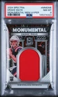 2024 PANINI SPECTRA MONUMENTAL MEMORABILIA HYPER #MMDME DRAKE MAYE RC /60 PSA 8